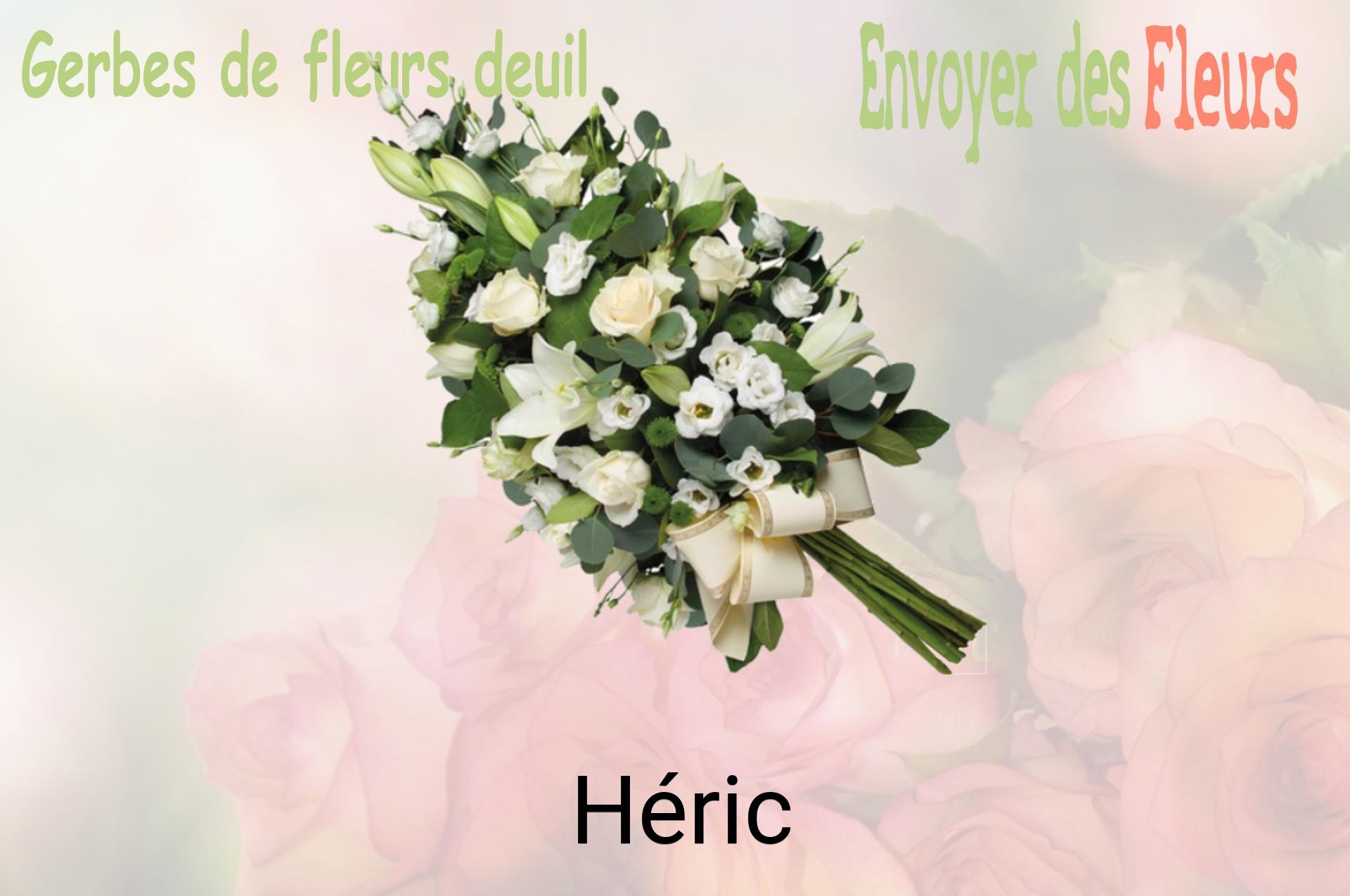 Gerbe de fleurs de deuil livrée à Héric